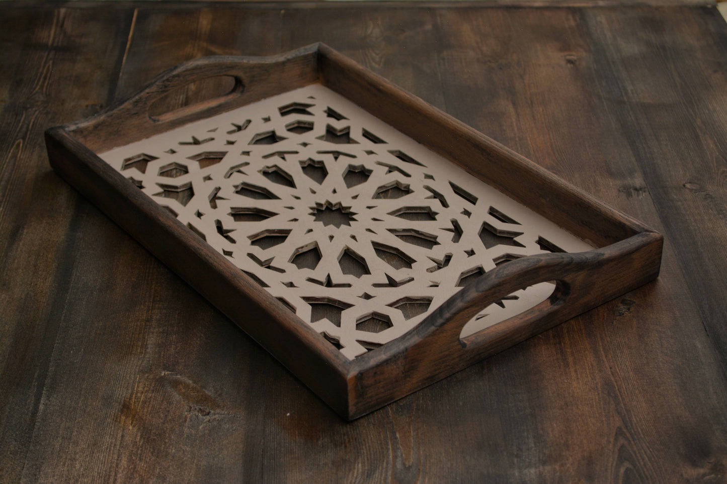 Islamic Geometric Tray